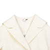 Short Beige Woolen Overcoats Coat - SHIMENG