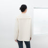 Short Beige Woolen Overcoats Coat - SHIMENG