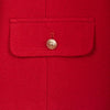 Short Red Coats With Metal Buttons - SHIMENG