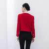 Short Red Coats With Metal Buttons - SHIMENG