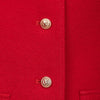 Short Red Coats With Metal Buttons - SHIMENG