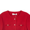 Short Red Coats With Metal Buttons - SHIMENG