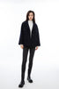 Twilight Blue Wool Coat - SHIMENG