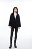 Twilight Blue Wool Coat - SHIMENG