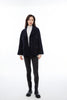 Twilight Blue Wool Coat - SHIMENG