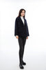 Twilight Blue Wool Coat - SHIMENG