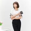 White Circle Collar T-shirt - SHIMENG