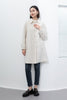 White Double-faced Square-Collar Overcoats - SHIMENG