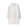 White Double-faced Square-Collar Overcoats - SHIMENG