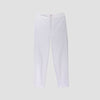 White High Waist Tapered Pants - SHIMENG