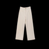 White Wide Leg Pants - SHIMENG