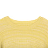Yellow Oversize Wool Sweater - SHIMENG